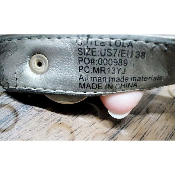 Orthaheel Size 7 Lola Mixed Metal Silver and Gold Women’s Sandals EUC - Picture 8 of 8